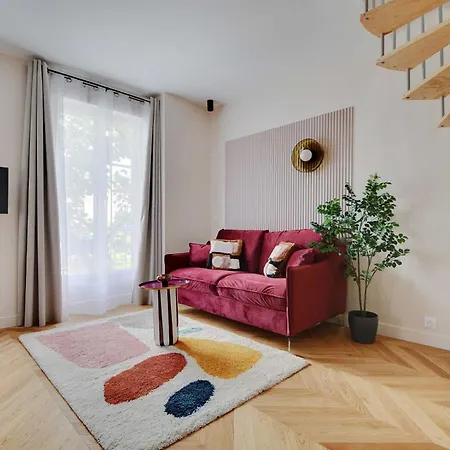 Daire Charming Air-conditioned Apt Near The Eiffel Tower